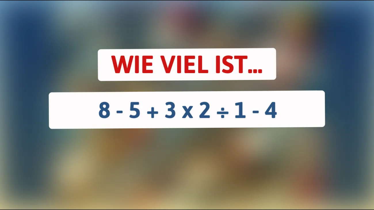 Bist du schlau genug? Löse dieses Mathe-Rätsel und finde heraus, ob du den richtigen Weg wählst!"